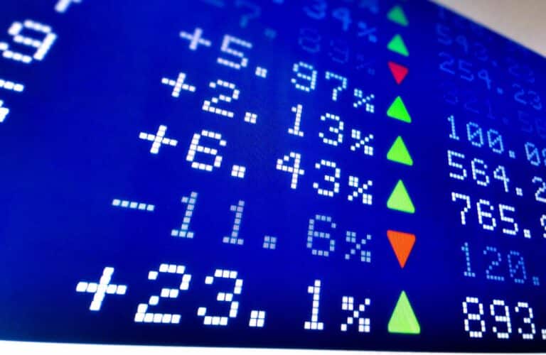 stock market board - links to is a fixed index annuity right for me