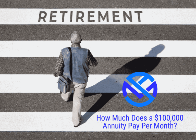 How much does a $100,000 annuity pay per month