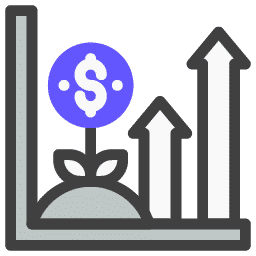 Retirement nest egg calculator icon