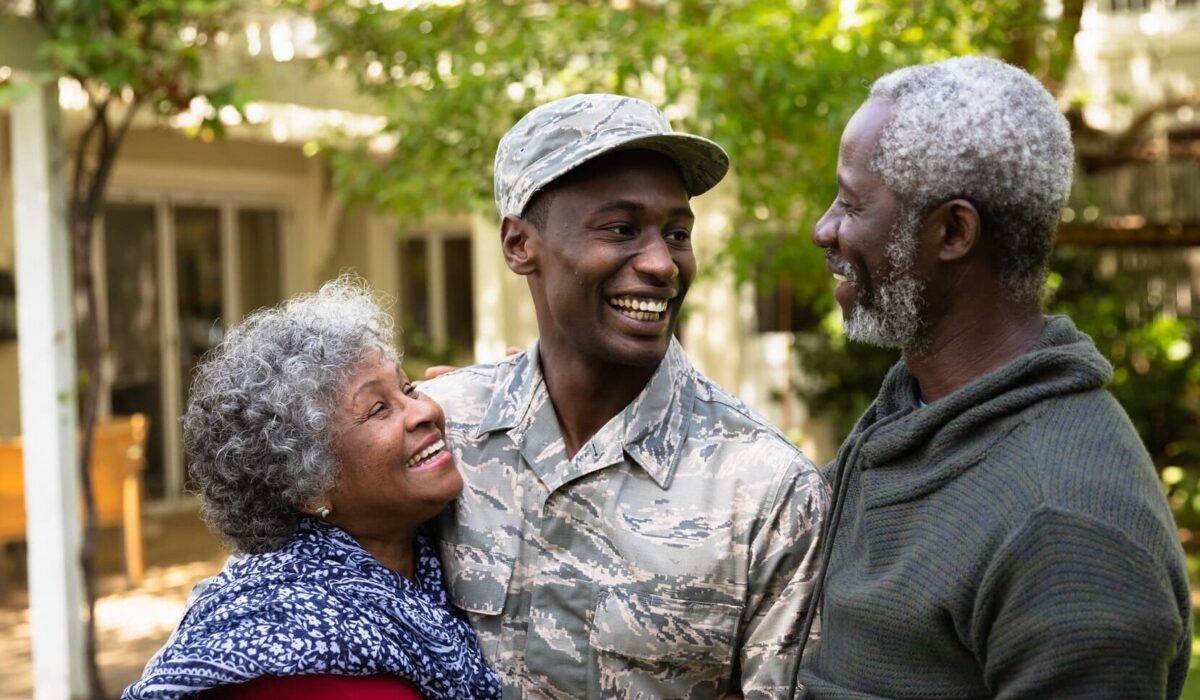 Sagicor Life Insurance Company Profile Picture of Soldier with parents