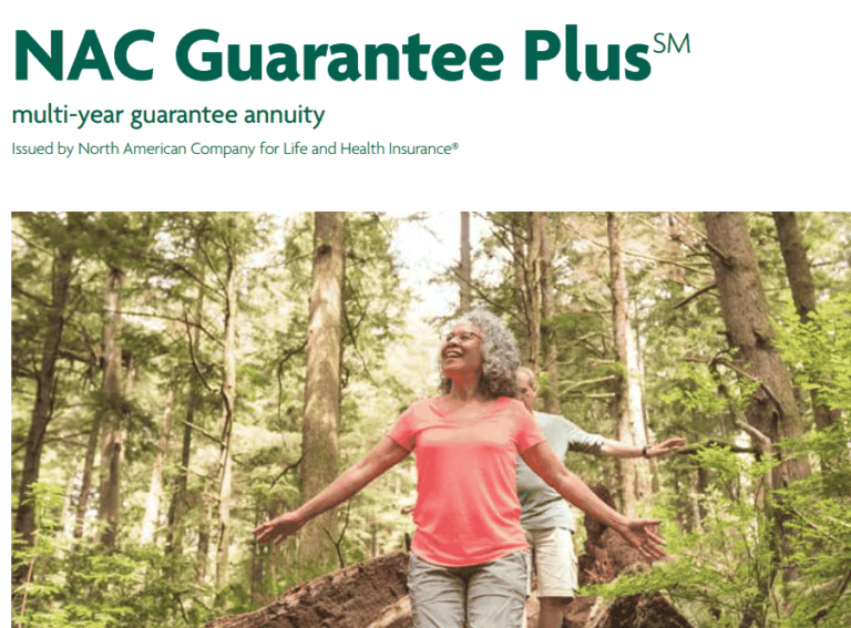 North american guarantee plus 5 annuity brochure cover