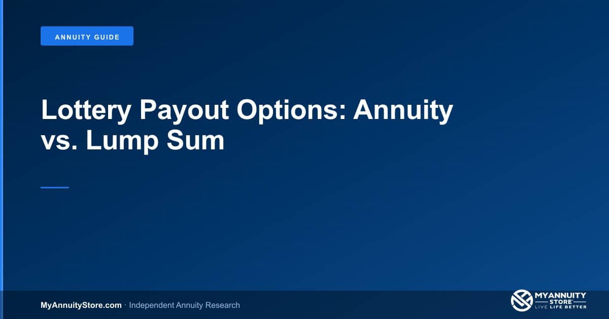 Lottery payout options: annuity vs. Lump sum (2026)
